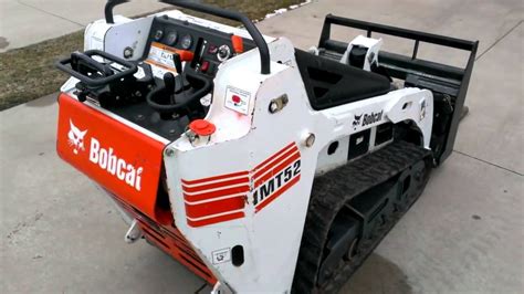 mt52 mini track loader rental|MINI TRACK LOADER, MT52 BOBCAT .